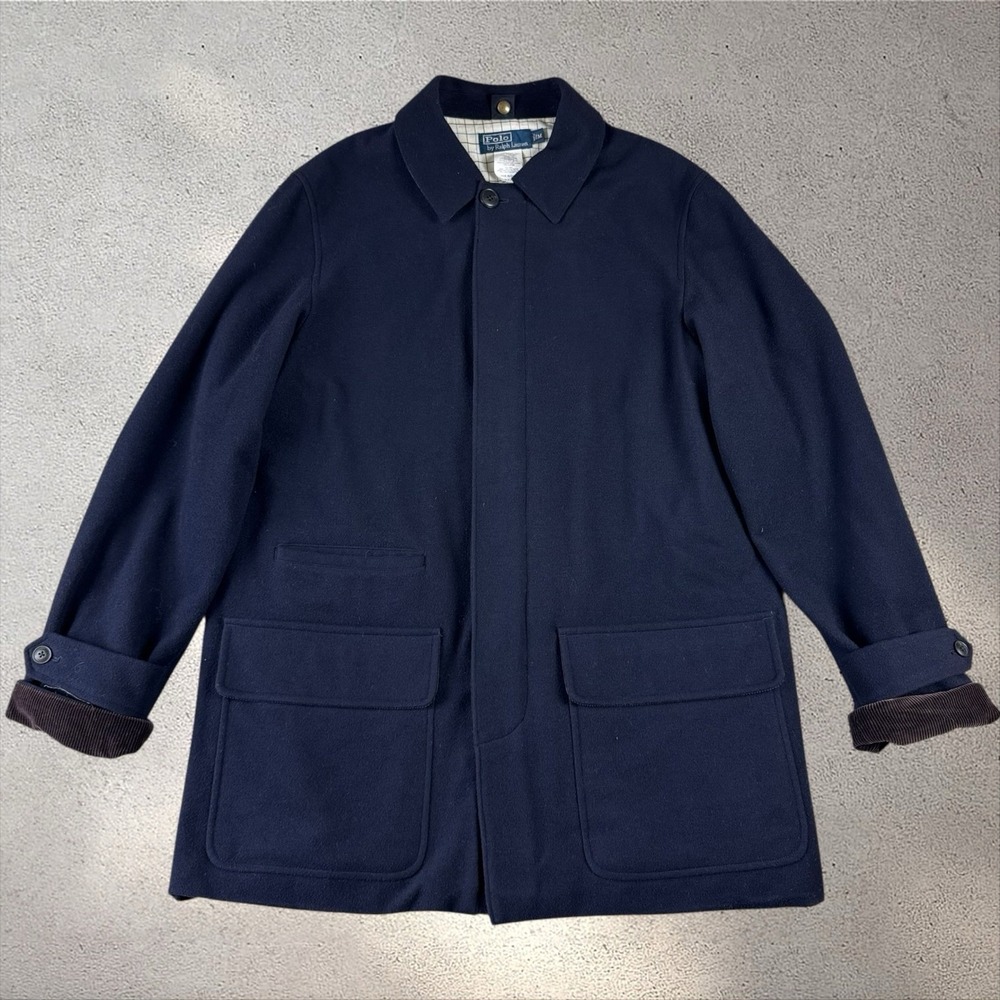 SAMPLE Polo Ralph Lauren Stable Coat Men's Medium Wool Jacket‎